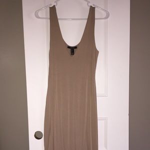 Tan Dress